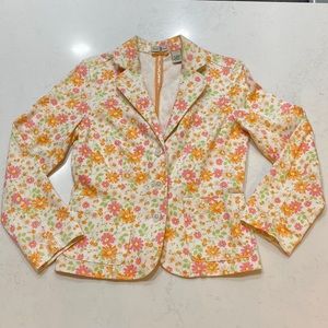 Duck Head floral blazer